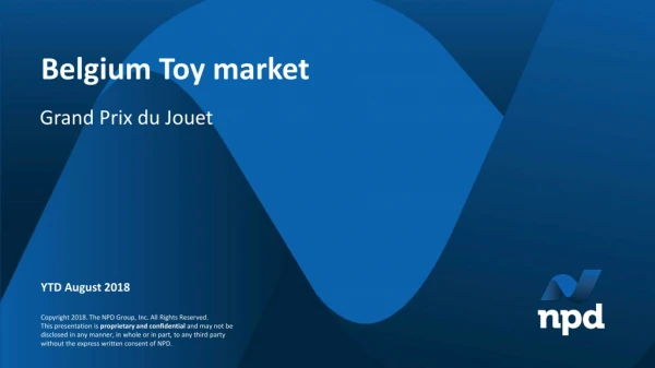 Belgium Toy market