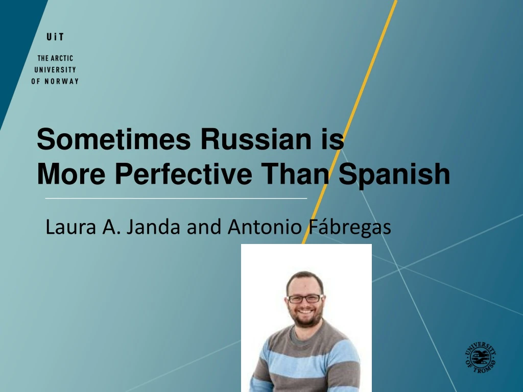 sometimes russian is more perfective than spanish