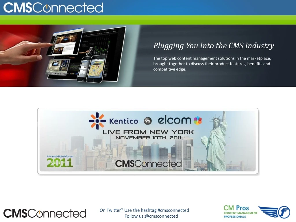 plugging you into the cms industry