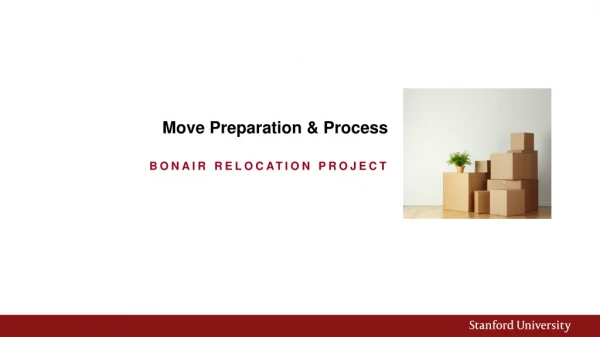 Move Preparation &amp; Process