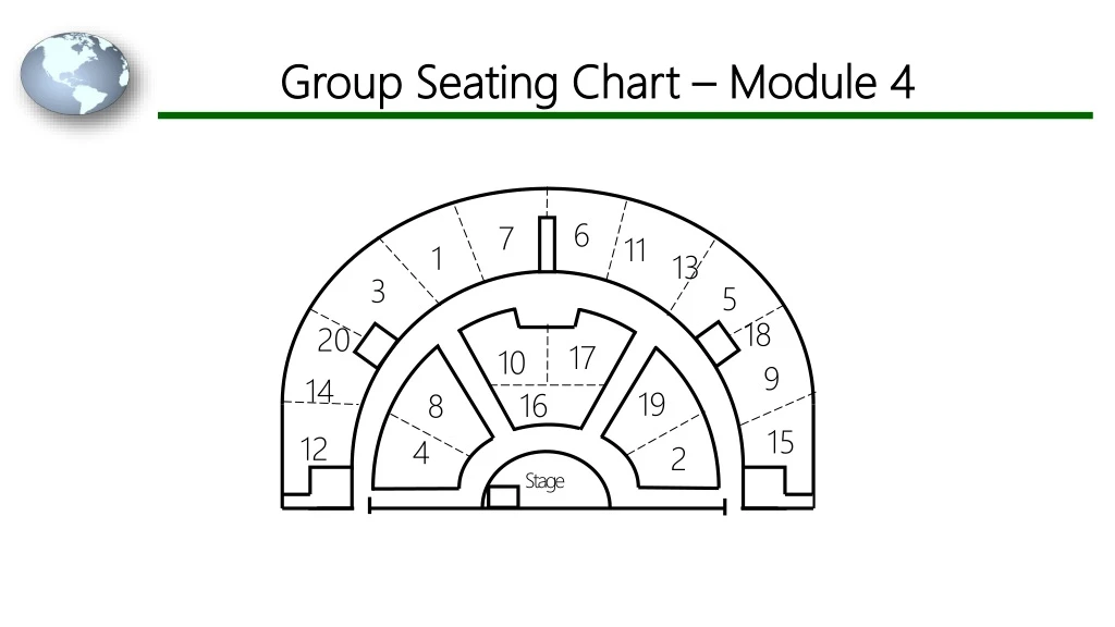 group seating chart module 4