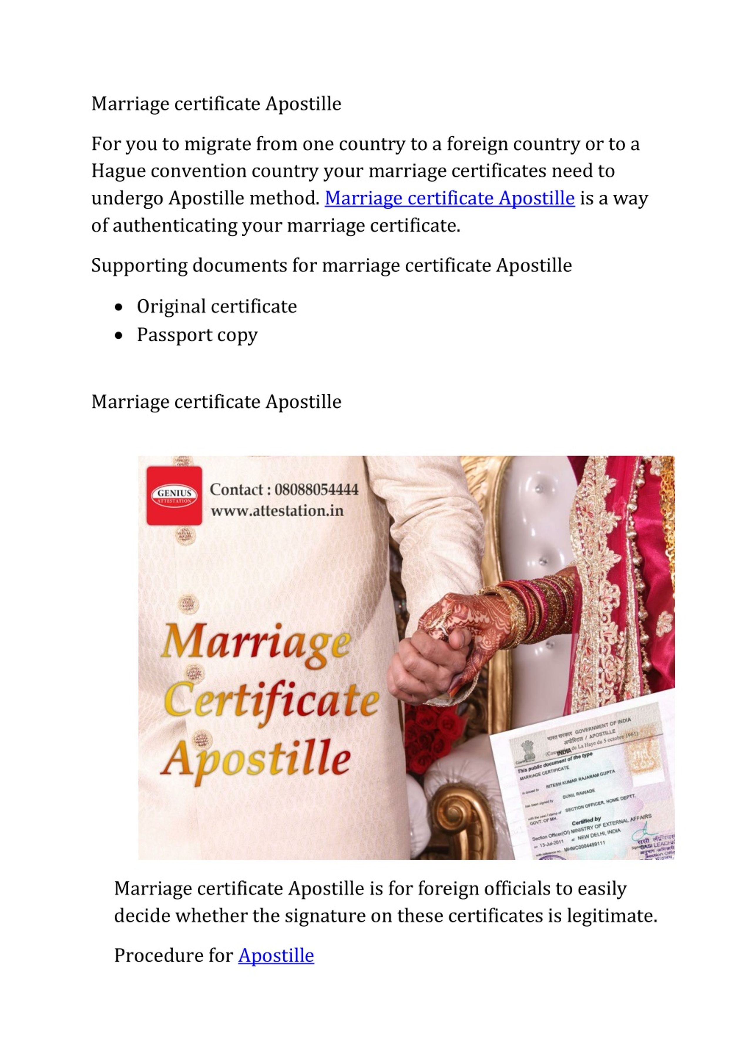 PPT - Best Marriage certificate Apostille PowerPoint Presentation, free ...
