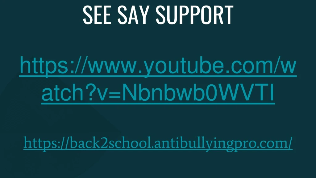 https www youtube com watch v nbnbwb0wvti https back2school antibullyingpro com