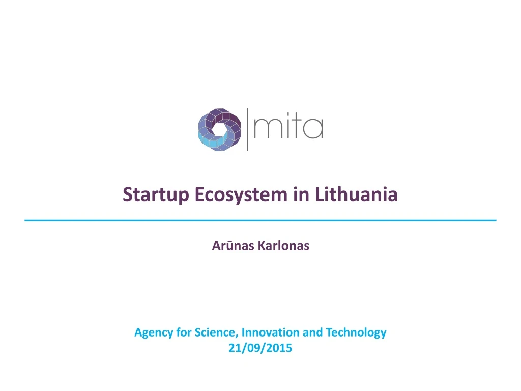 startup ecosystem in lithuania