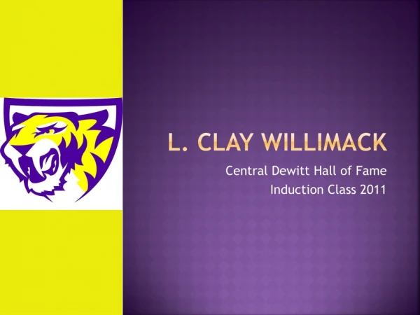 L. Clay Willimack