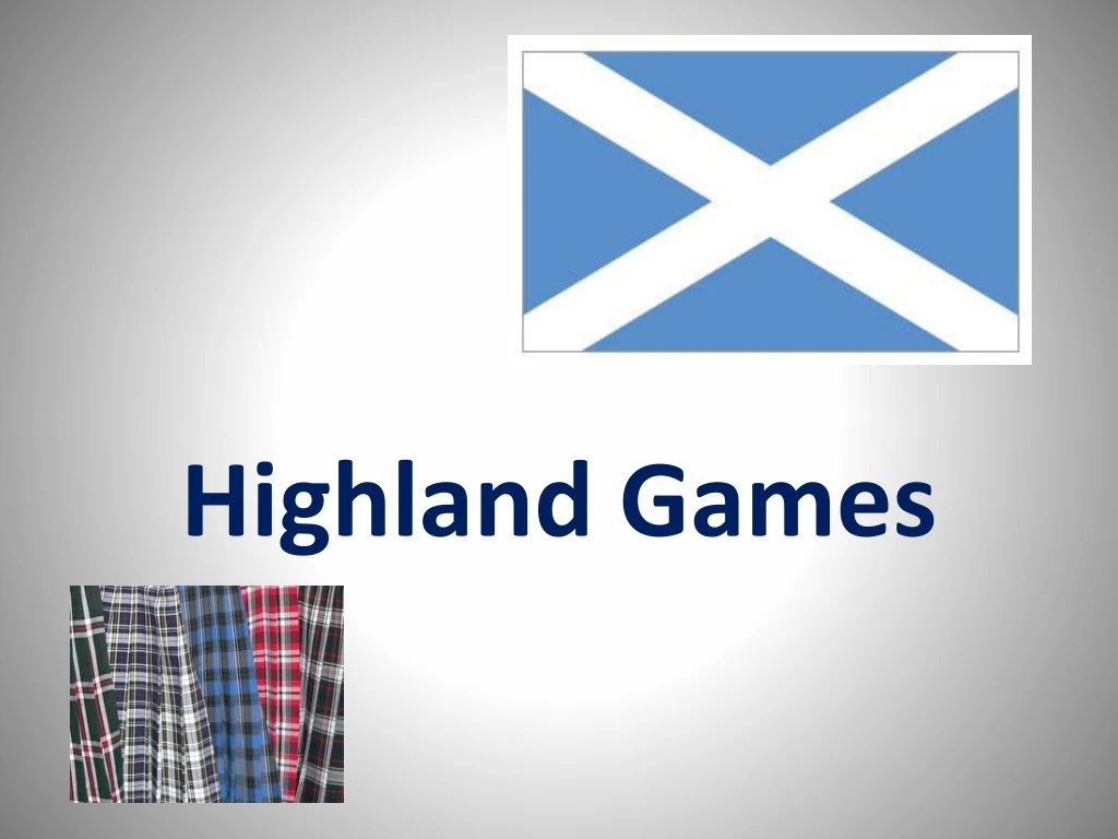 highland games presentation