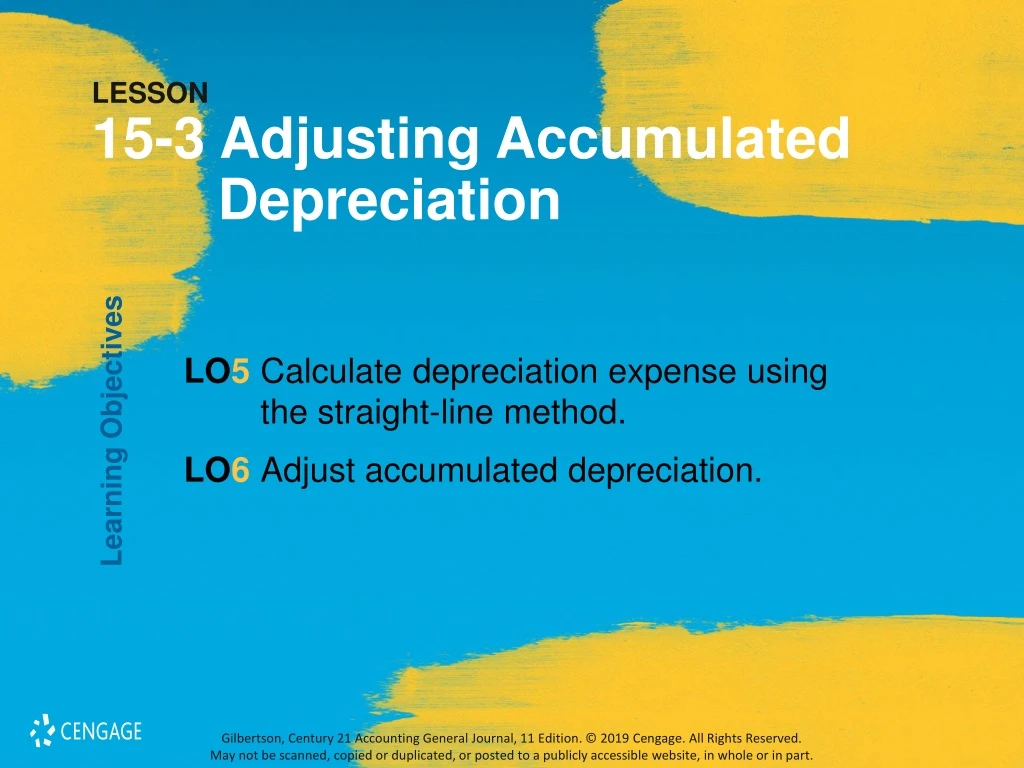lesson 15 3 adjusting accumulated depreciation