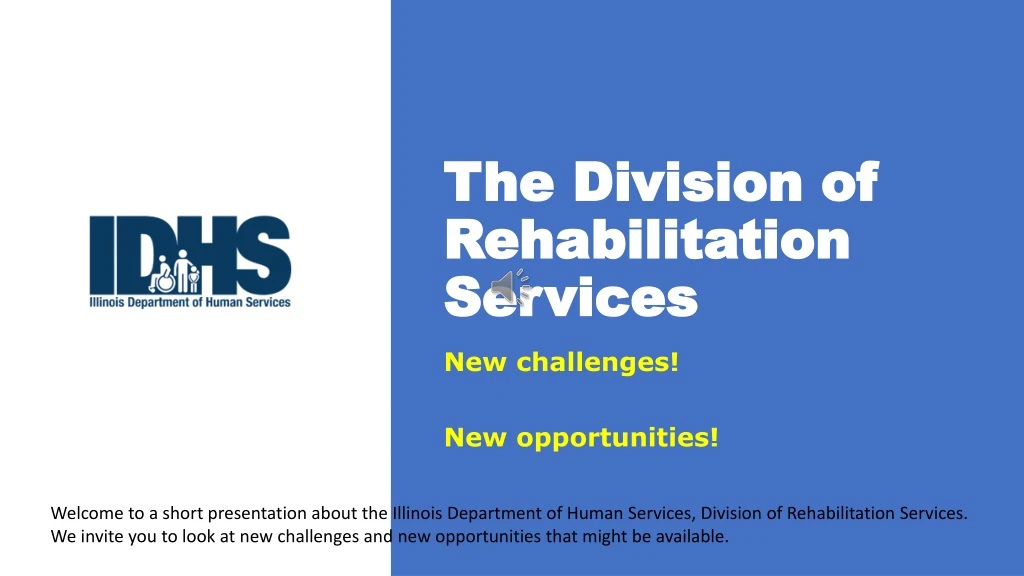 the division of rehabilitation services