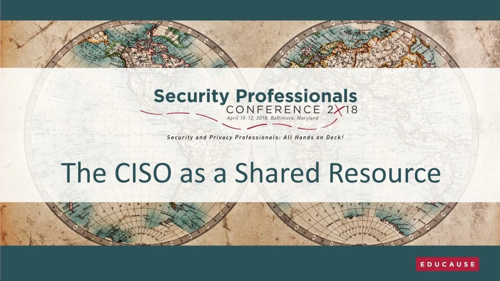 the ciso as a shared resource