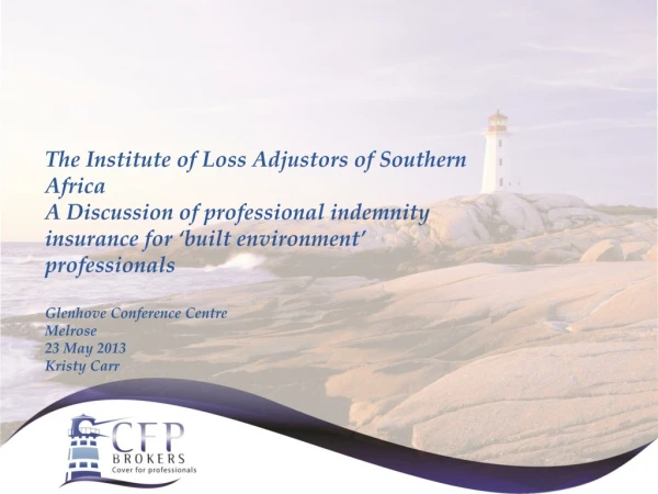The Institute of Loss Adjustors of Southern Africa
