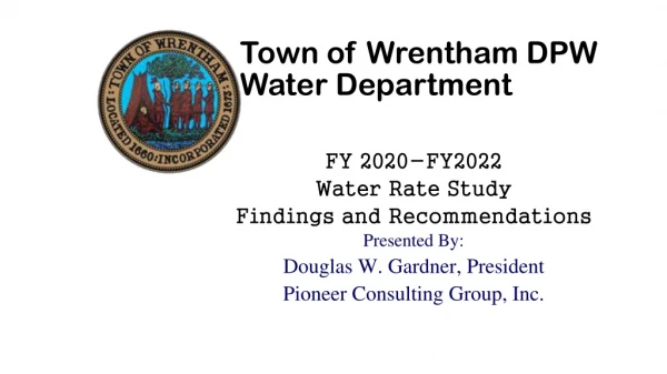 Town of Wrentham DPW Water Department