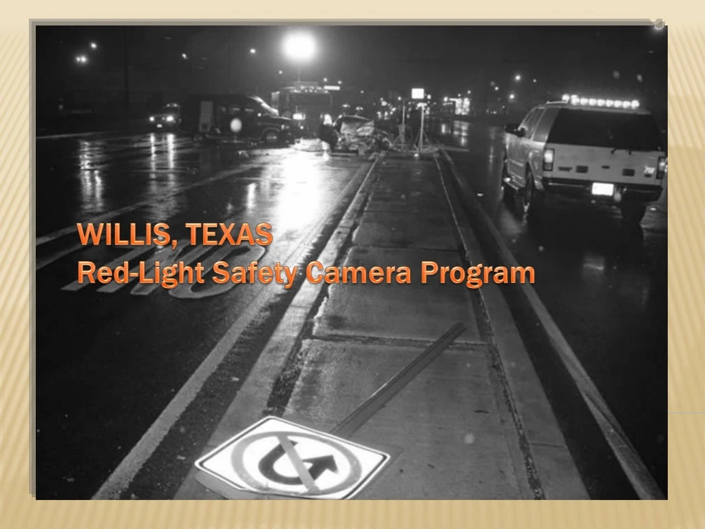 willis texas red light safety camera program