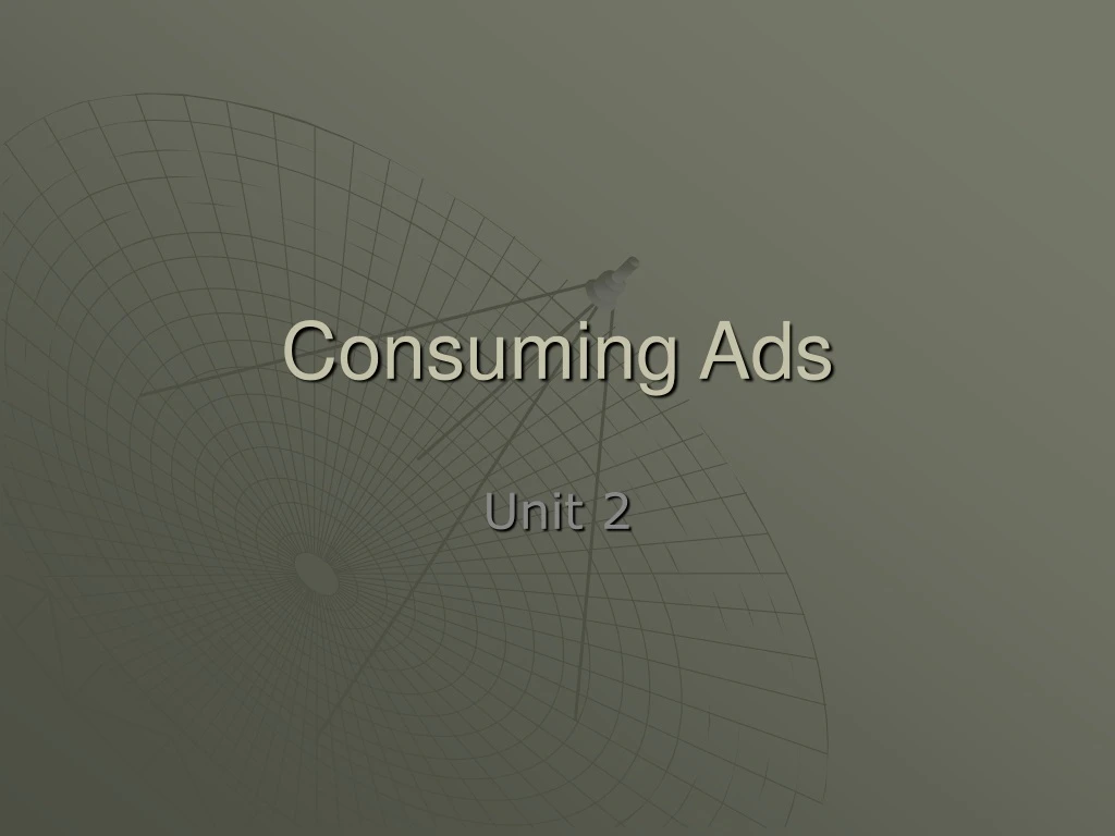 consuming ads