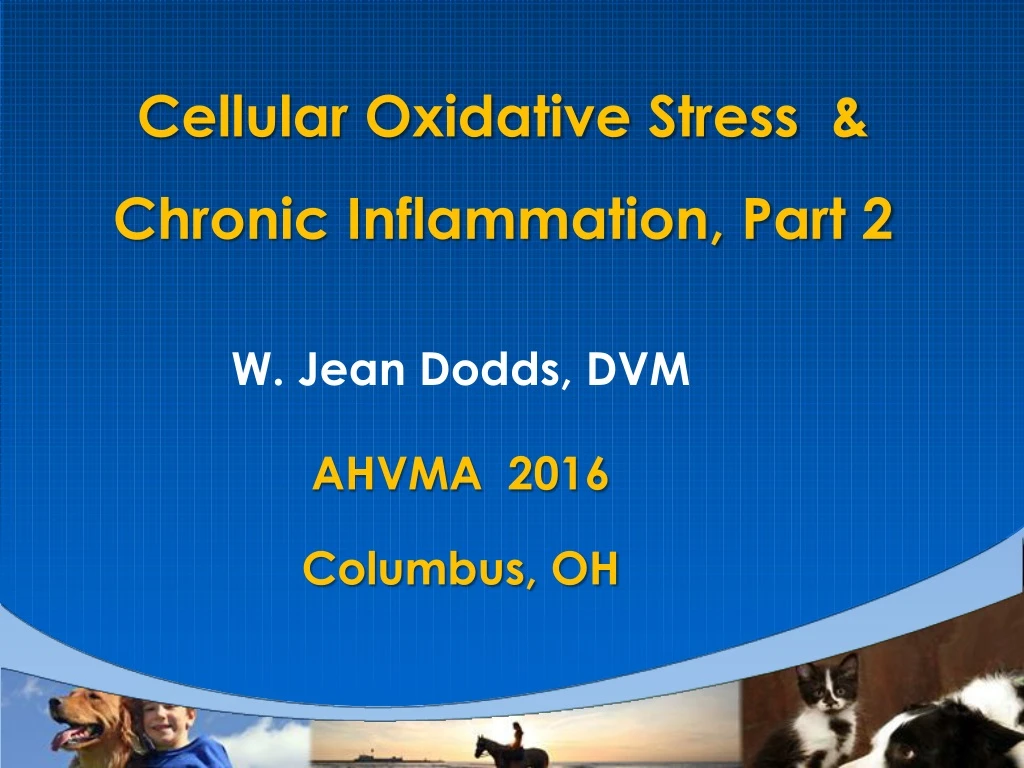 cellular oxidative stress chronic inflammation part 2