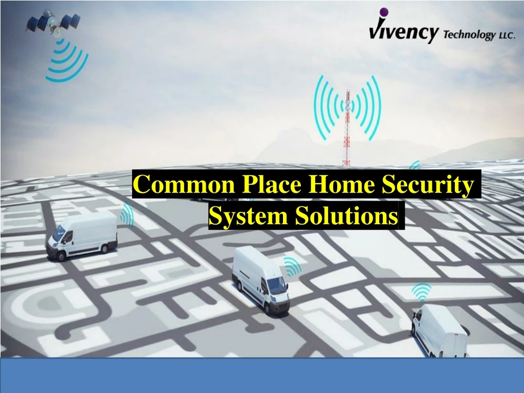 common place home security system solutions