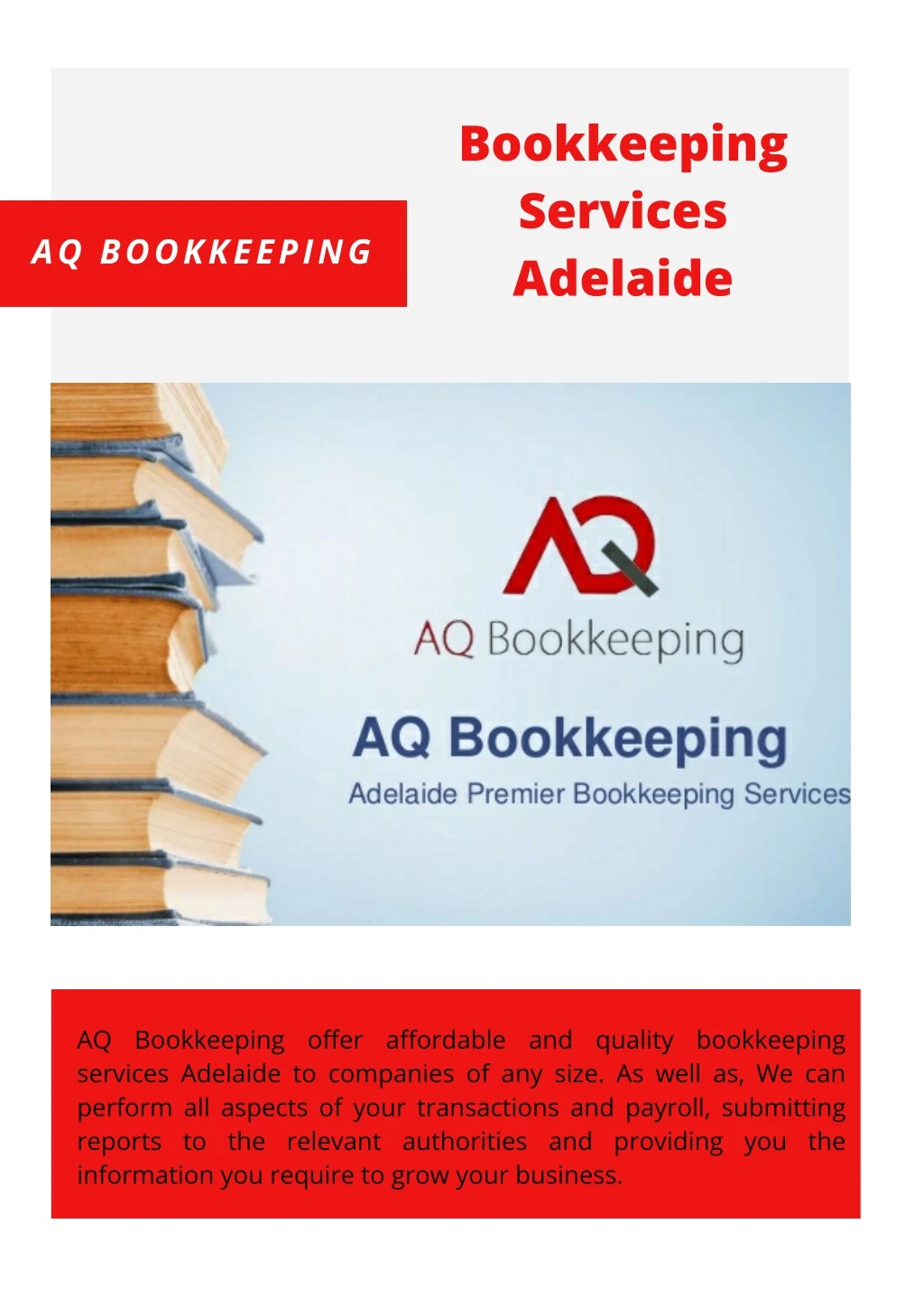 bookkeeping services adelaide