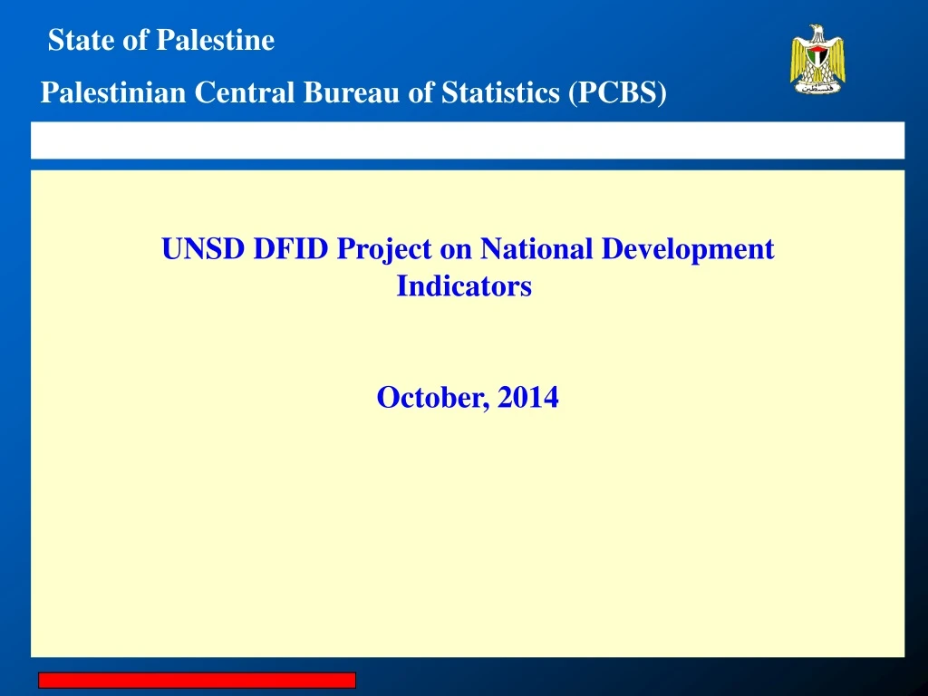 unsd dfid project on national development