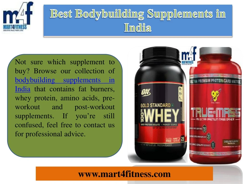 best bodybuilding supplements in india