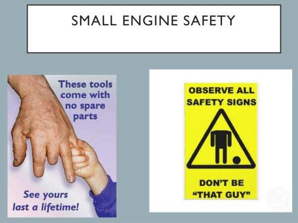 Small Engine Safety