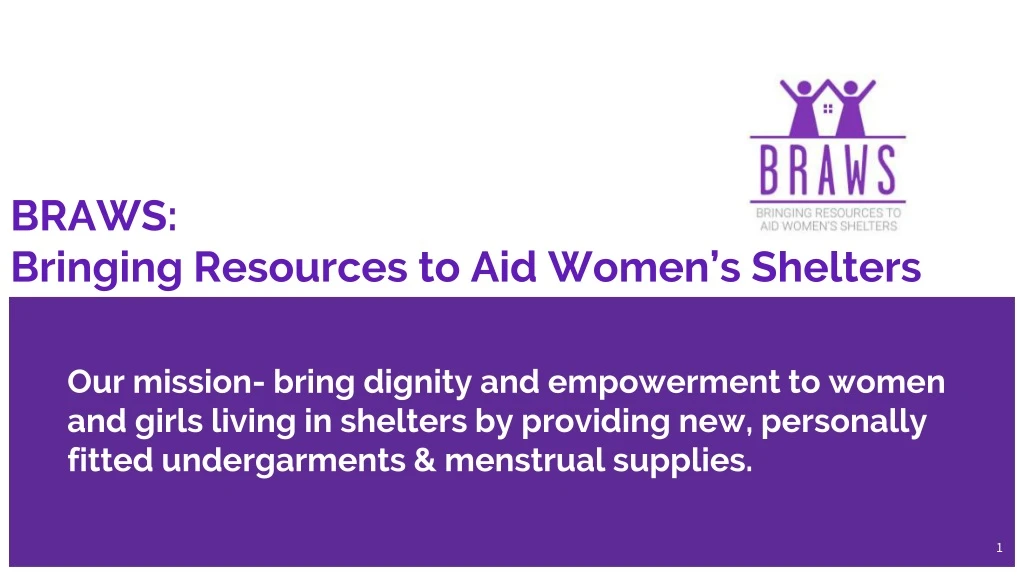 braws bringing resources to aid women s shelters