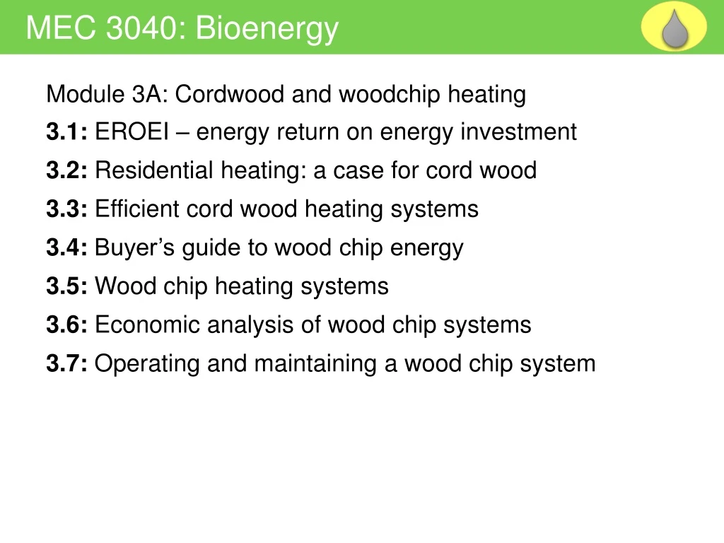 mec 3040 bioenergy