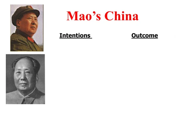 Mao’s China