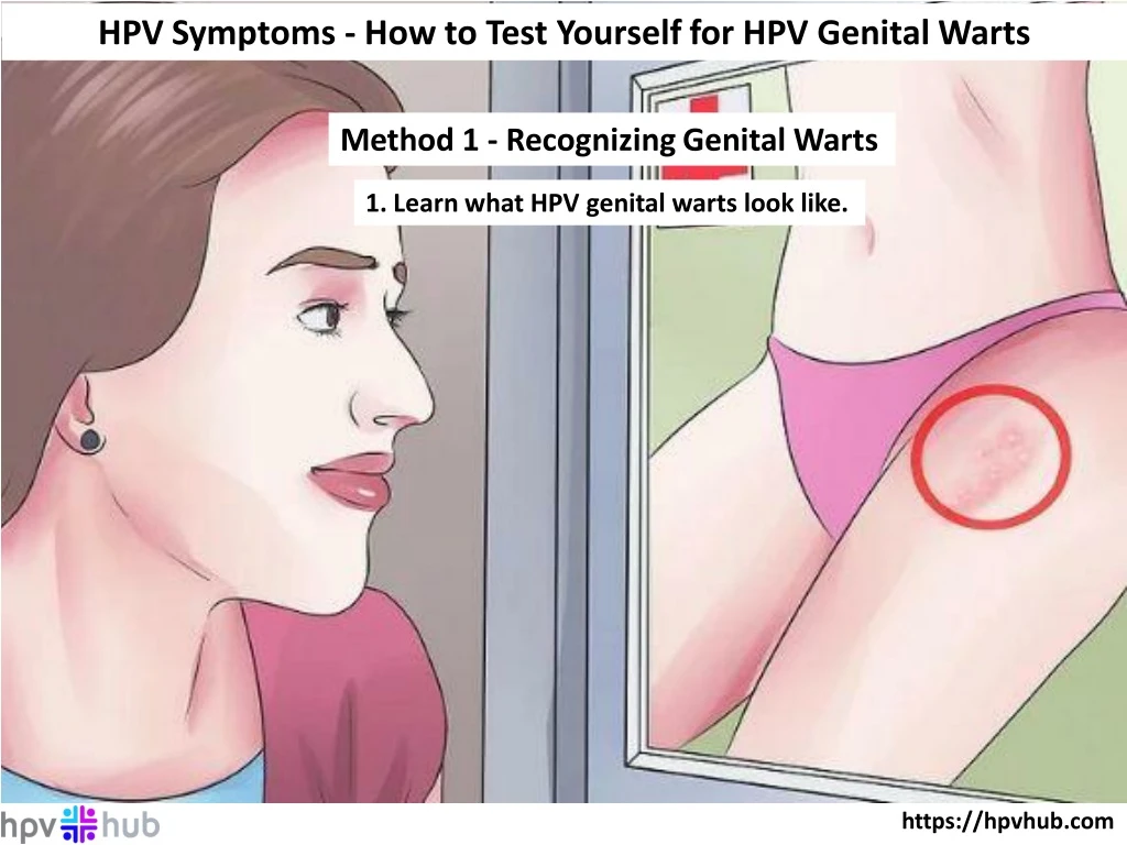 hpv symptoms how to test yourself for hpv genital
