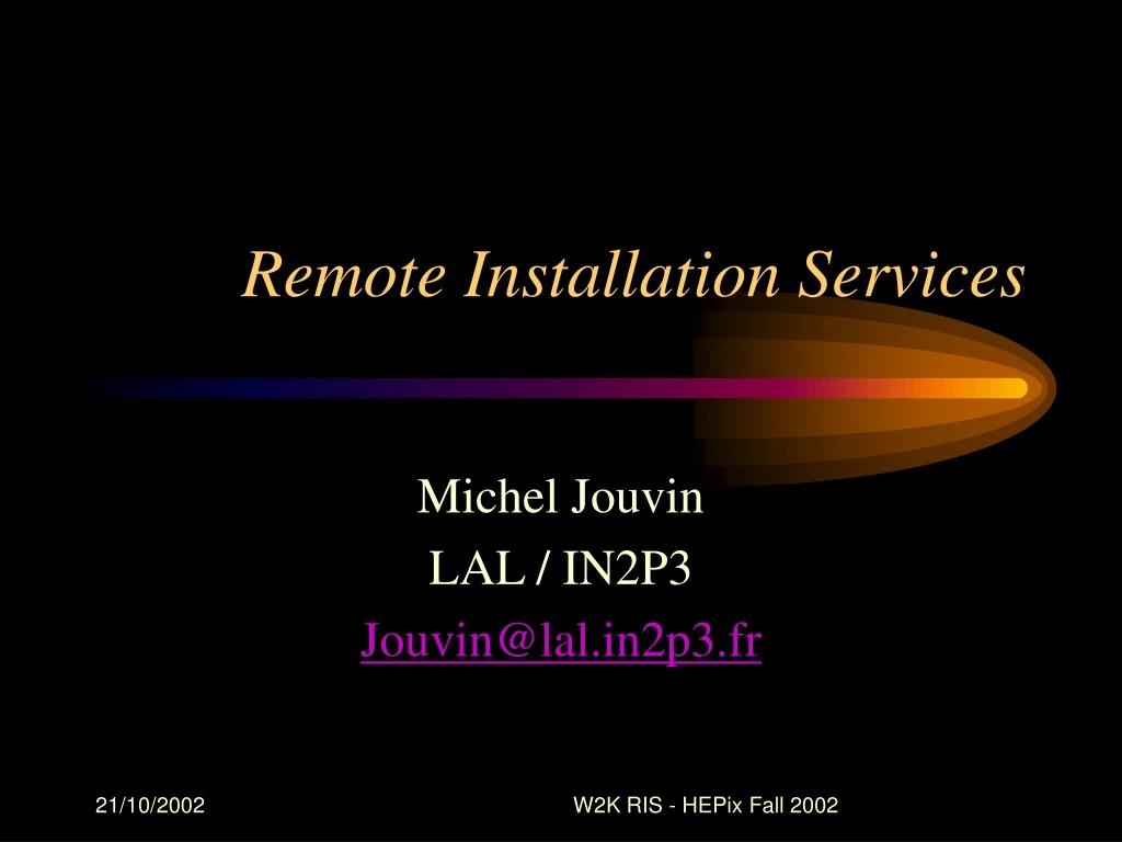 remote installation services