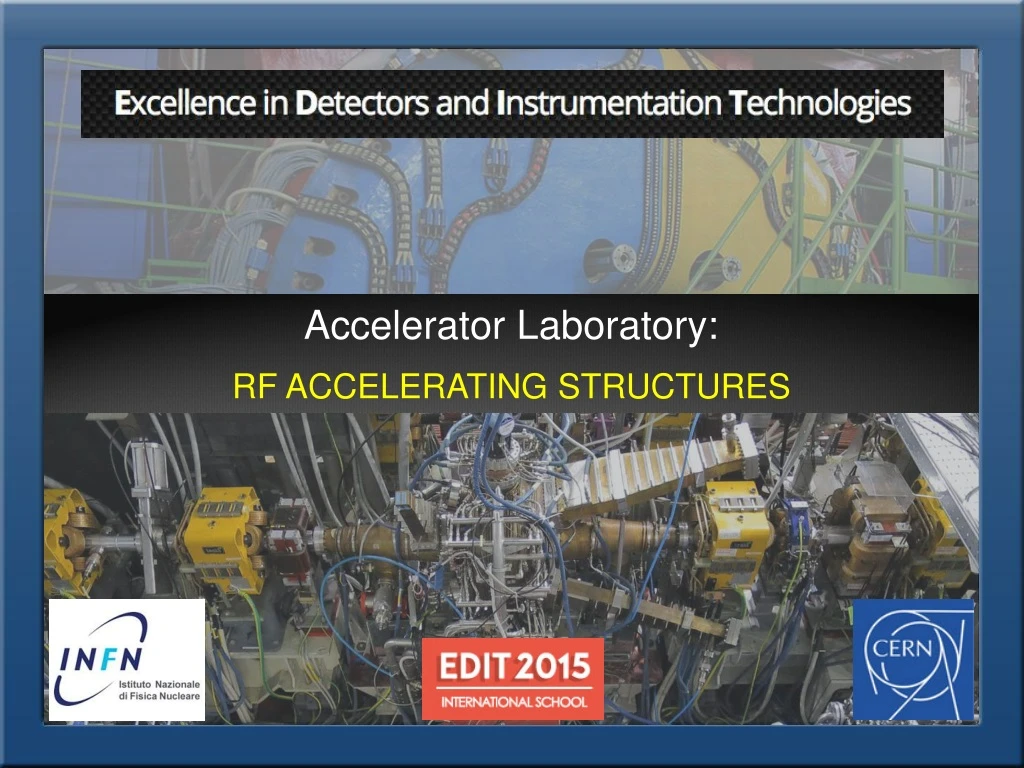 accelerator laboratory rf accelerating structures