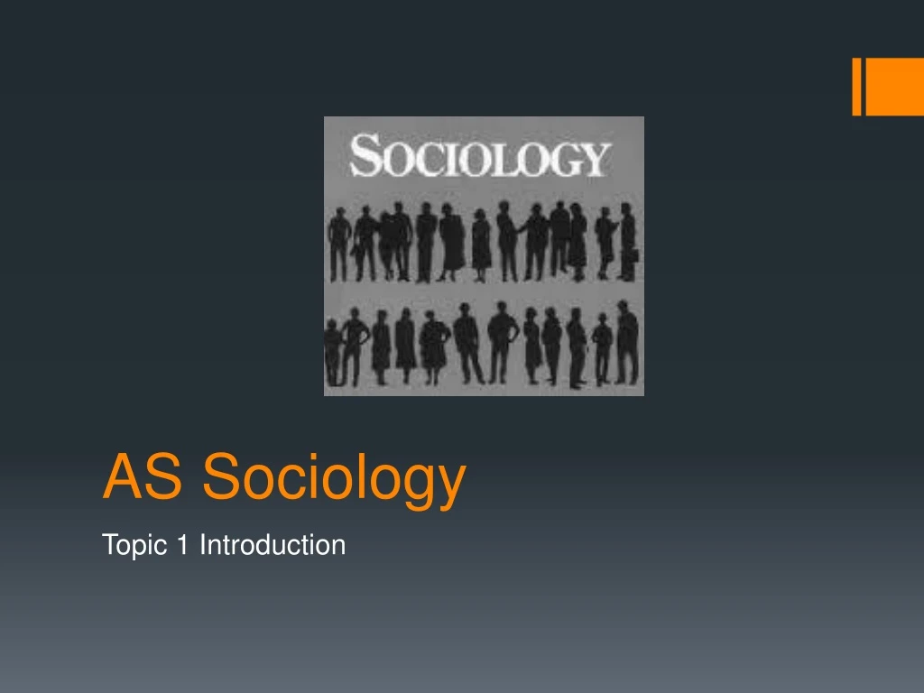 as sociology