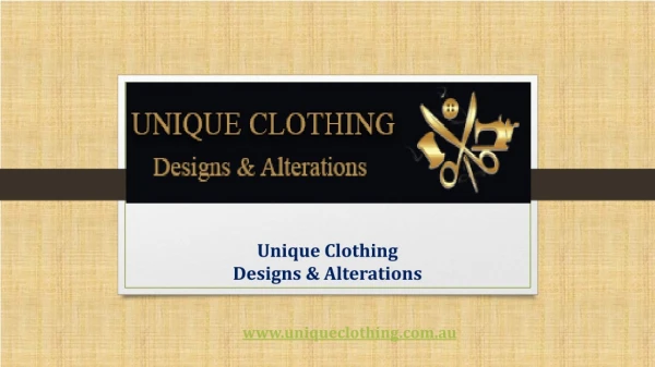 Hire Specialist For Clothing Alterations Brisbane Southside - Unique Clothing Design & Alterations
