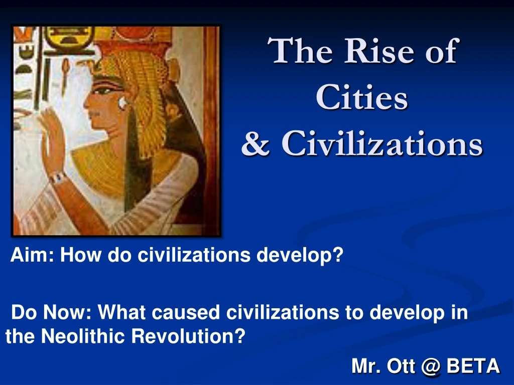 the rise of cities civilizations