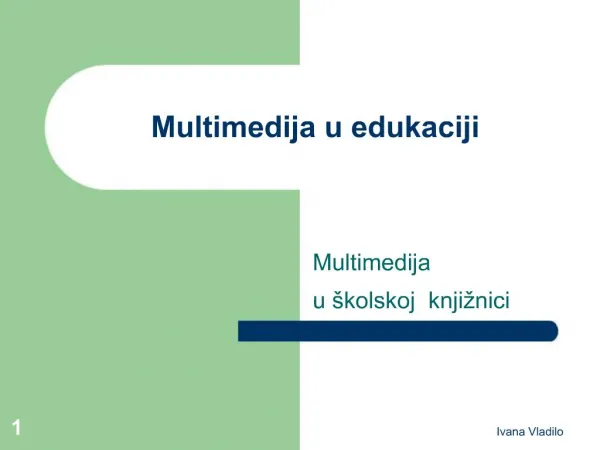 Multimedija u edukaciji