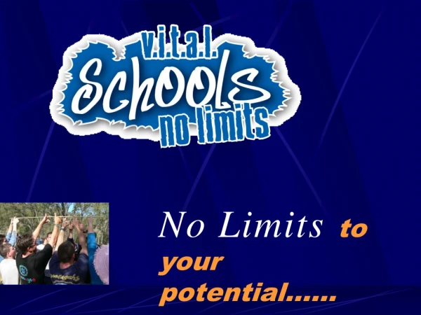No Limits to your potential……