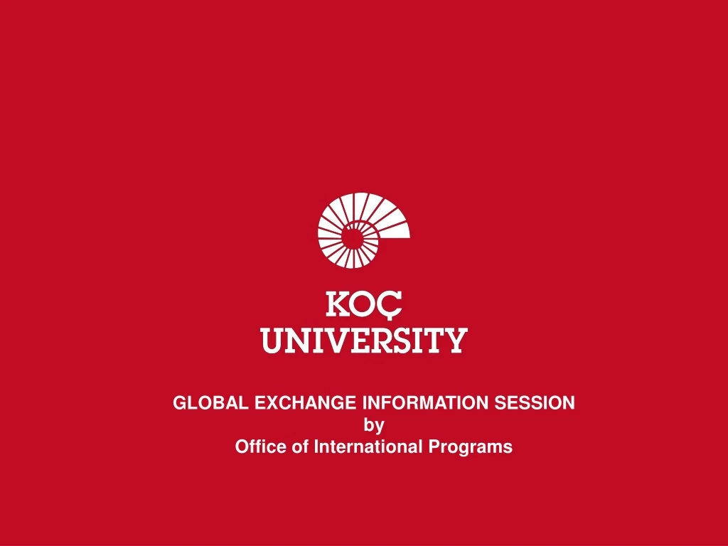 global exchange information session by office