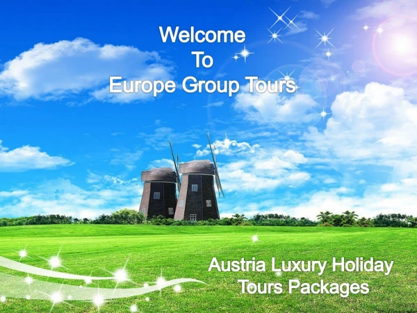 Welcome To Europe Group Tours