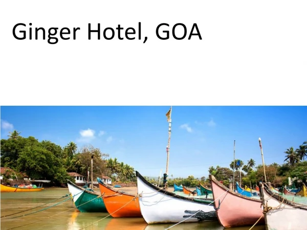 Ginger Hotel, GOA