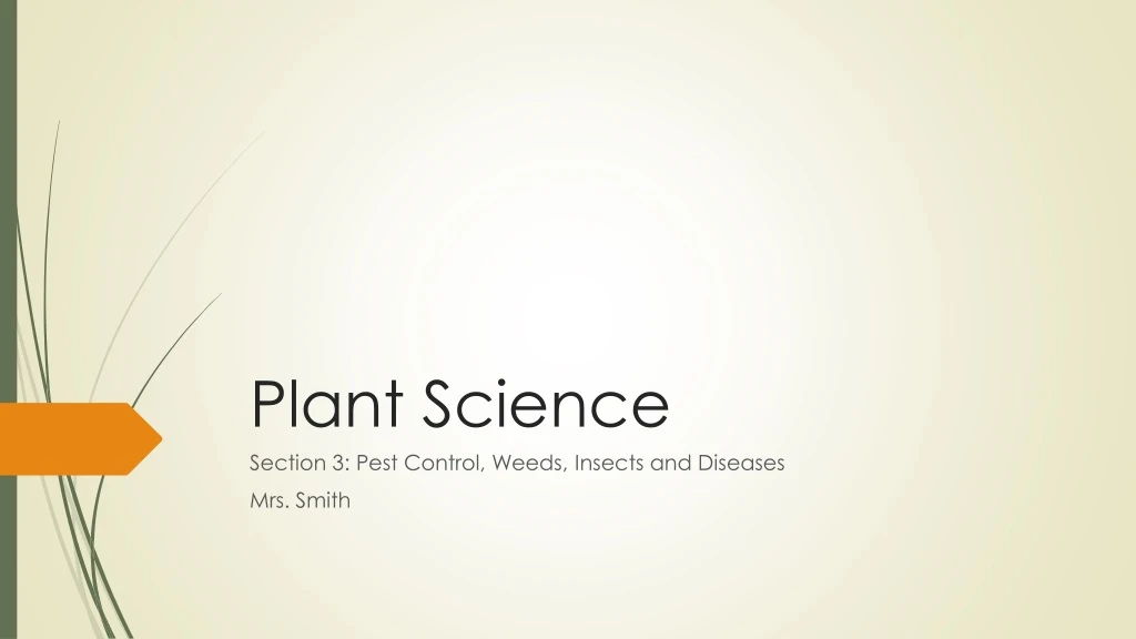 plant science