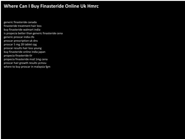 Where Can I Buy Finasteride Online Uk Hmrc