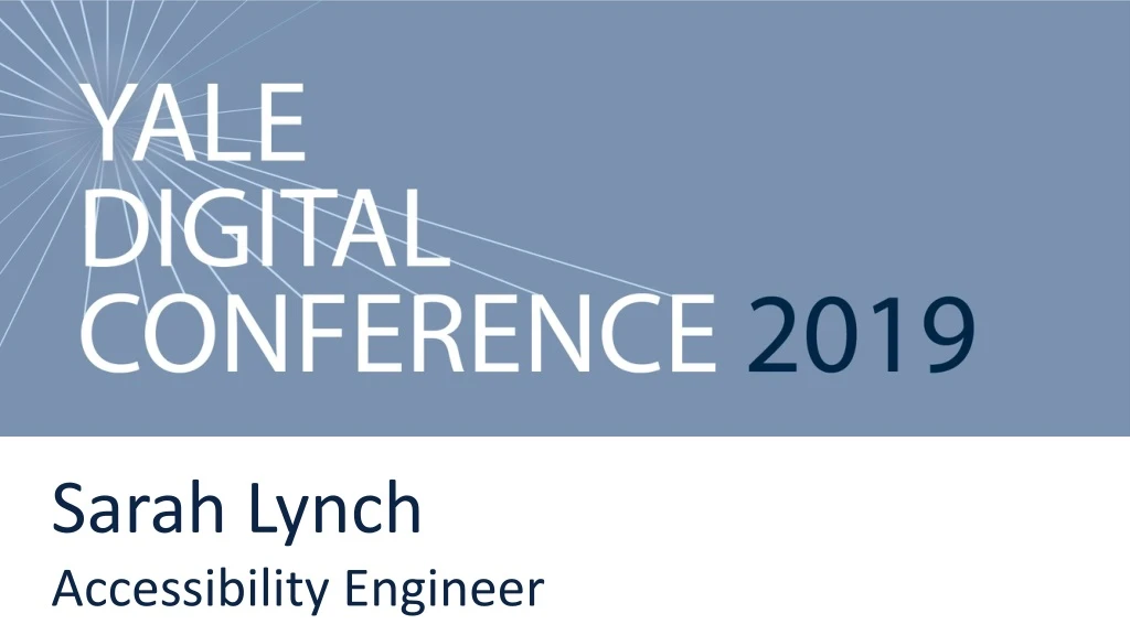 yale digital conference 2019