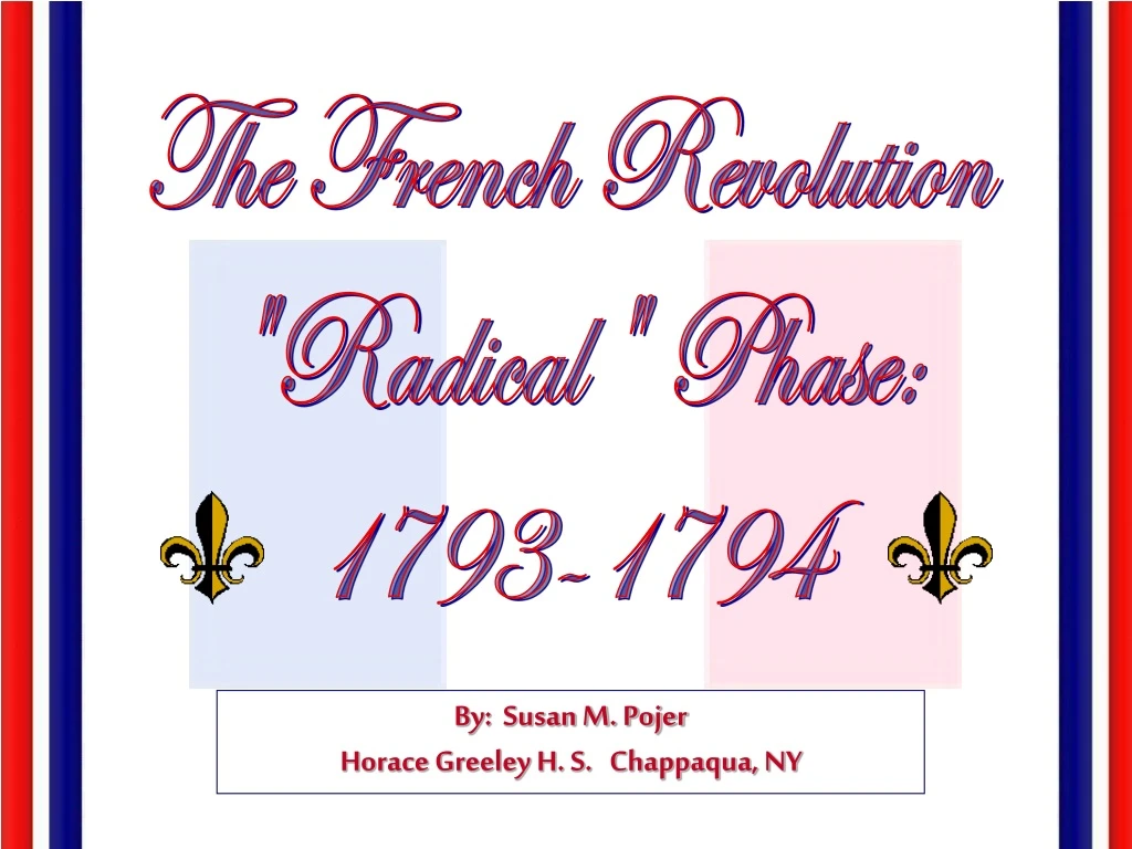 the french revolution radical phase 1793 1794