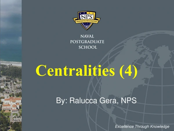 Centralities (4)