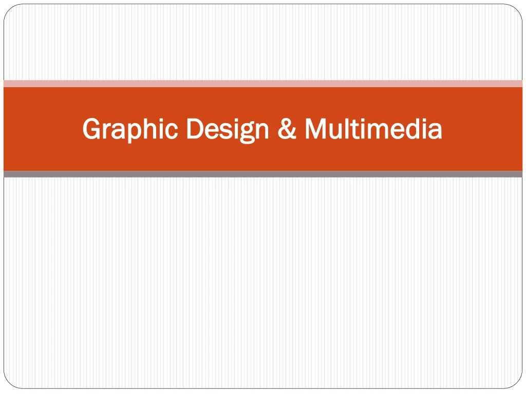 graphic design multimedia