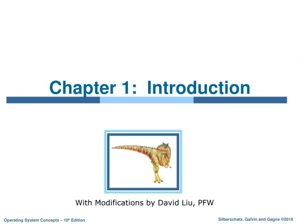 Chapter 1: Introduction