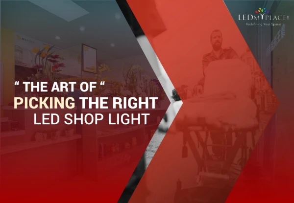 The art of picking the right led shop light.