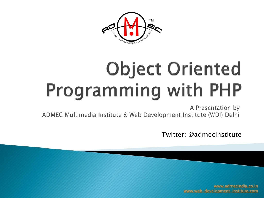 object oriented programming with php