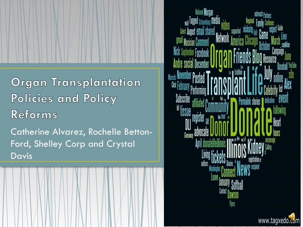 organ transplantation policies and policy reforms