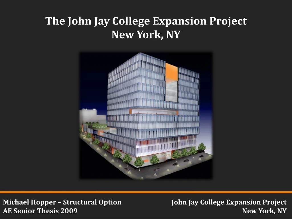 the john jay college expansion project new york ny