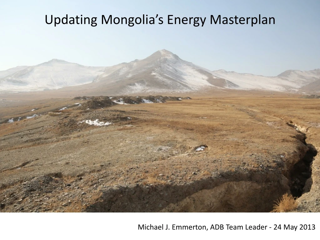 updating mongolia s energy masterplan