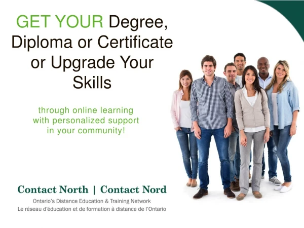Get your Degree, Diploma or Certificate or Upgrade Your Skills